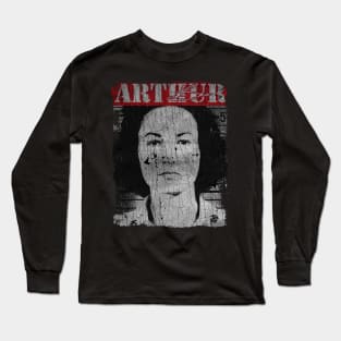 TEXTURE ART - Bea Arthur remember Long Sleeve T-Shirt